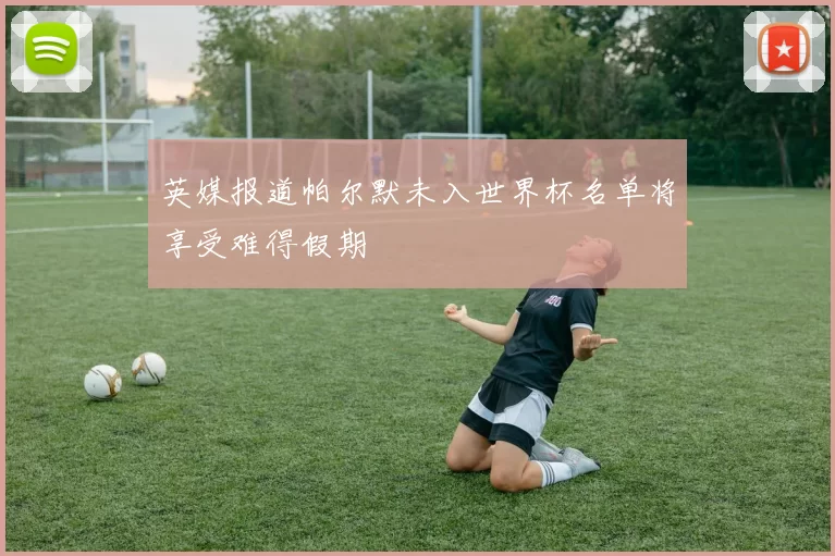 英媒报道帕尔默未入世界杯名单将享受难得假期